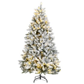 Künstlicher Weihnachtsbaum mit Scharnieren 300 LED und Schnee 270 cm von , Weihnachtsbäume - Ref: Foro24-3210123, Preis: 288,...
