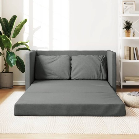 Boden-Schlafsofa 2-in-1 dunkelgraues Stoff 112x174x55 cm von , Sofas - Ref: Foro24-353965, Preis: 198,55 €, Rabatt: %