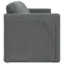 Sofá cama de suelo 2 en 1 tela gris oscuro 112x174x55 cm by , Sofas - Ref: Foro24-353965, Price: 206,29 €, Discount: %