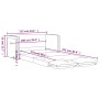 Sofá cama de suelo 2 en 1 tela gris oscuro 112x174x55 cm by , Sofas - Ref: Foro24-353965, Price: 205,92 €, Discount: %