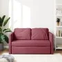 Sofá cama de suelo 2 en 1 tela rojo tinto 112x174x55 cm by , Sofas - Ref: Foro24-353967, Price: 192,75 €, Discount: %