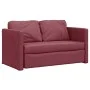 Sofá cama de suelo 2 en 1 tela rojo tinto 112x174x55 cm by , Sofas - Ref: Foro24-353967, Price: 192,75 €, Discount: %