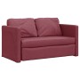 Sofá cama de suelo 2 en 1 tela rojo tinto 112x174x55 cm by , Sofas - Ref: Foro24-353967, Price: 177,36 €, Discount: %