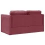 Sofá cama de suelo 2 en 1 tela rojo tinto 112x174x55 cm by , Sofas - Ref: Foro24-353967, Price: 192,75 €, Discount: %