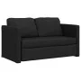 Sofá cama de suelo 2 en 1 cuero sintético negro 112x174x55 cm by , Sofas - Ref: Foro24-353973, Price: 216,25 €, Discount: %