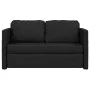 Sofá cama de suelo 2 en 1 cuero sintético negro 112x174x55 cm by , Sofas - Ref: Foro24-353973, Price: 216,25 €, Discount: %