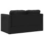 Sofá cama de suelo 2 en 1 cuero sintético negro 112x174x55 cm by , Sofas - Ref: Foro24-353973, Price: 216,25 €, Discount: %