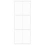 Puerta corredera vidrio templado y aluminio blanca 76x205 cm de , Puertas para el hogar - Ref: Foro24-155216, Precio: 168,40 ...