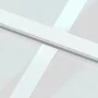 White tempered glass and aluminum sliding door 76x205 cm by , Doors for the home - Ref: Foro24-155216, Price: 160,63 €, Disco...