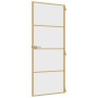 Goldene Innentür aus gehärtetem Glas und Aluminium, 83 x 201,5 cm von , Türen für zu Hause - Ref: Foro24-155133, Preis: 218,8...