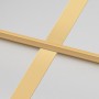 Goldene Innentür aus gehärtetem Glas und Aluminium, 93 x 201,5 cm von , Türen für zu Hause - Ref: Foro24-155146, Preis: 175,6...