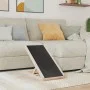 Hunderampe aus massivem grauem Tannenholz 70x35 cm von , Stufen und Rampen für Haustiere - Ref: Foro24-172418, Preis: 47,11 €...