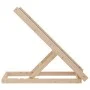 Hunderampe aus massivem grauem Tannenholz 70x35 cm von , Stufen und Rampen für Haustiere - Ref: Foro24-172418, Preis: 47,11 €...