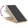 Hunderampe aus massivem grauem Tannenholz 70x35 cm von , Stufen und Rampen für Haustiere - Ref: Foro24-172418, Preis: 47,11 €...