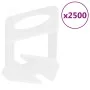 Fliesenausgleichssystem 500 Keile 2500 1 mm Unterlegscheiben von , Werkzeuge - Ref: Foro24-155289, Preis: 89,38 €, Rabatt: %