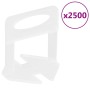 Tile leveling system 500 wedges 2500 1 mm shims by , Tools - Ref: Foro24-155289, Price: 90,12 €, Discount: %