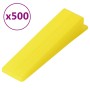 Tile leveling system 500 wedges 2500 1 mm shims by , Tools - Ref: Foro24-155289, Price: 90,12 €, Discount: %