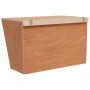 Heufutterstation für Kaninchen aus massivem Tannenholz 37x18,5x23 cm von , Futternäpfe, Futtertröge und Tränken für Haustiere...