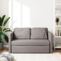 Floor sofa bed 2 in 1 Taupe gray fabric 112x174x55 cm by , Sofas - Ref: Foro24-353969, Price: 213,12 €, Discount: %
