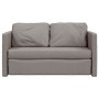 Floor sofa bed 2 in 1 Taupe gray fabric 112x174x55 cm by , Sofas - Ref: Foro24-353969, Price: 213,12 €, Discount: %