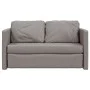 Floor sofa bed 2 in 1 Taupe gray fabric 112x174x55 cm by , Sofas - Ref: Foro24-353969, Price: 225,73 €, Discount: %