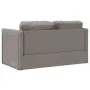 Floor sofa bed 2 in 1 Taupe gray fabric 112x174x55 cm by , Sofas - Ref: Foro24-353969, Price: 225,73 €, Discount: %