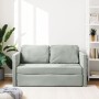 Floor sofa bed 2 in 1 light gray velvet 122x204x55 cm by , Sofas - Ref: Foro24-353957, Price: 230,26 €, Discount: %