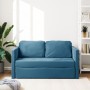 Bodenschlafsofa 2 in 1 blauer Samt 122x204x55 cm von , Sofas - Ref: Foro24-353962, Preis: 232,82 €, Rabatt: %