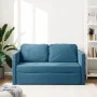 Bodenschlafsofa 2 in 1 blauer Samt 122x204x55 cm von , Sofas - Ref: Foro24-353962, Preis: 224,33 €, Rabatt: %