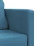 Bodenschlafsofa 2 in 1 blauer Samt 122x204x55 cm von , Sofas - Ref: Foro24-353962, Preis: 224,33 €, Rabatt: %