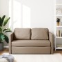 Floor sofa bed 2 in 1 cappuccino synthetic leather 112x174x55 cm by , Sofas - Ref: Foro24-353976, Price: 197,10 €, Discount: %