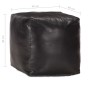 Schwarzer Pouf 40x40x40 cm aus echtem Ziegenleder. von , Osmanen - Ref: Foro24-248128, Preis: 138,04 €, Rabatt: %