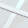 Puerta corredera vidrio templado y aluminio blanca 90x205 cm de , Puertas para el hogar - Ref: Foro24-155217, Precio: 168,92 €