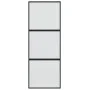Puerta corredera vidrio templado y aluminio negra 76x205 cm de , Puertas para el hogar - Ref: Foro24-155198, Precio: 165,07 €...