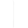 Puerta corredera vidrio templado y aluminio negra 76x205 cm de , Puertas para el hogar - Ref: Foro24-155198, Precio: 165,07 €...