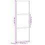Schiebetür aus gehärtetem Glas und schwarzem Aluminium, 76 x 205 cm von , Türen für zu Hause - Ref: Foro24-155198, Preis: 176...