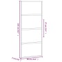 Schiebetür aus gehärtetem Glas und schwarzem Aluminium 90x205 cm von , Türen für zu Hause - Ref: Foro24-155220, Preis: 201,03...