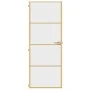 Goldene Innentür aus gehärtetem Glas und Aluminium 76x201,5cm von , Türen für zu Hause - Ref: Foro24-155132, Preis: 179,46 €,...