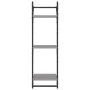 Estantes pared 3 niveles barras 2 uds gris Sonoma 30x25x100 cm de , Estantes y estanterías - Ref: Foro24-836261, Precio: 27,8...