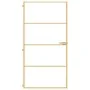 Goldene Innentür aus gehärtetem Glas Aluminium 102,5x201,5 cm von , Türen für zu Hause - Ref: Foro24-155139, Preis: 179,09 €,...