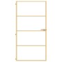Puerta interior dorada vidrio templado aluminio 102,5x201,5 cm de , Puertas para el hogar - Ref: Foro24-155139, Precio: 181,6...