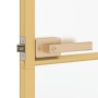 Goldene Innentür aus gehärtetem Glas und Aluminium 83x201,5cm von , Türen für zu Hause - Ref: Foro24-155145, Preis: 204,79 €,...