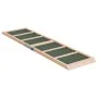 Hunderampe aus massivem Tannenholz grün 120x30 cm von , Stufen und Rampen für Haustiere - Ref: Foro24-172419, Preis: 54,39 €,...