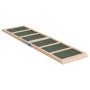 Rampa para perros madera maciza de abeto verde 120x30 cm