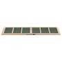 Rampa para perros madera maciza de abeto verde 120x30 cm