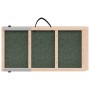 Rampa para perros madera maciza de abeto verde 120x30 cm
