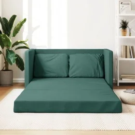2 in 1 Boden Schlafsofa dunkelgrüner Stoff 112x174x55 cm von , Sofas - Ref: Foro24-353968, Preis: 184,45 €, Rabatt: %