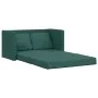 2 in 1 Boden Schlafsofa dunkelgrüner Stoff 112x174x55 cm von , Sofas - Ref: Foro24-353968, Preis: 193,19 €, Rabatt: %