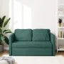 2 in 1 Boden Schlafsofa dunkelgrüner Stoff 112x174x55 cm von , Sofas - Ref: Foro24-353968, Preis: 193,19 €, Rabatt: %