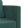 Dark green velvet floor sofa bed 2 in 1, 122x204x55 cm by , Sofas - Ref: Foro24-353961, Price: 264,95 €, Discount: %